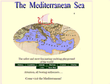 Tablet Screenshot of mediterranean-yachting.com